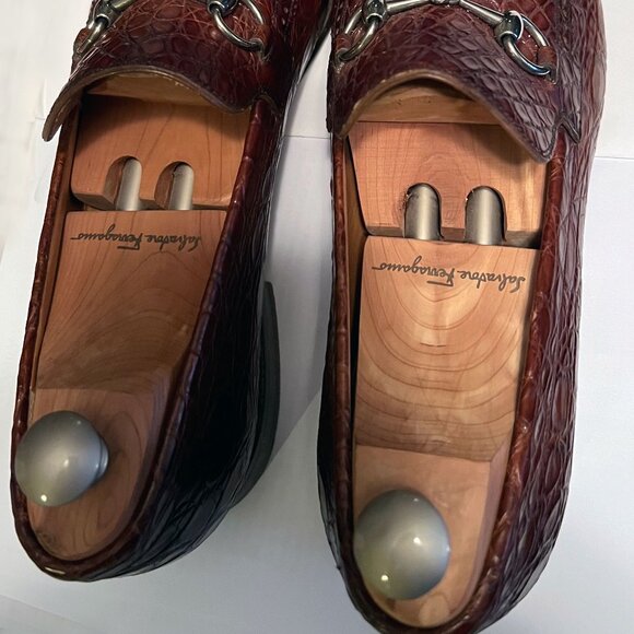 Gucci Mens Alligator Shoes 11 Used main image 12